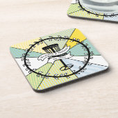 Datum der Personalisierten Einführung von Disk Gol Getränkeuntersetzer (Linke Seite)