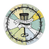 Datum der Personalisierten Einführung von Disk Gol Schneidebrett (Vorderseite)