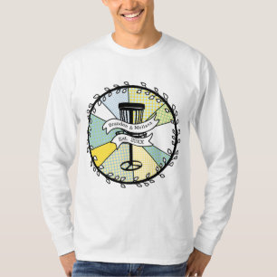 Datum der Personalisierten Einführung von Disk Gol T-Shirt