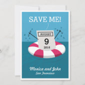 Datum der Rettung Save The Date (Vorderseite)