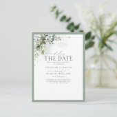 Datum der Verzögerung des Auftretens von botanisch Postkarte (Stehend Vorderseite)