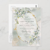 Datum der Verzögerung des Oval-Frame-Delays bei gr Postkarte (Vorne/Hinten)