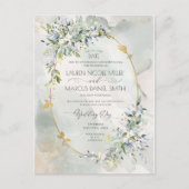 Datum der Verzögerung des Oval-Frame-Delays bei gr Postkarte (Vorderseite)