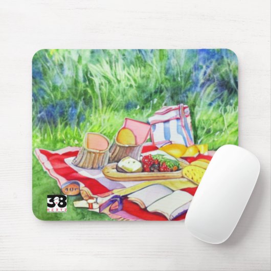 Datum der Wasserfarbe Mousepad (Mit Mouse)