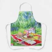 Datum der Wasserfarbe Schürze (Vorderseite)