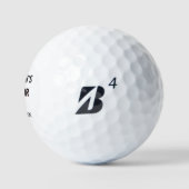 Datum des Bachelor-Parteinamens Golfball (Logo)