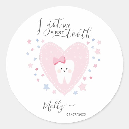 Datum des Beginns der benutzerdefinierten Teppichb Runder Aufkleber (Vorderseite)