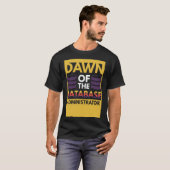 Datum des Datenbankadministrators T-Shirt (Vorne ganz)