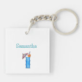 Datum des personalisierten Junggeselinnen-Abschied Schlüsselanhänger (Rückseite)