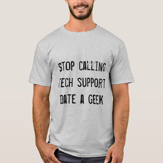 Datum eines Geek T-Shirt (Vorderseite)