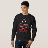 Datum eines Telemarketers, wenn nicht Ihre Standar Sweatshirt (Vorne ganz)