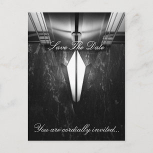 Datum freihalten ankündigungspostkarte