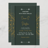 Datum freihalten | Einladung zur Hochzeit (Vorne/Hinten)