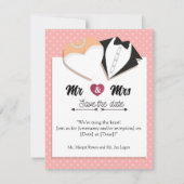 Datum freihalten! RSVP karte (Vorderseite)