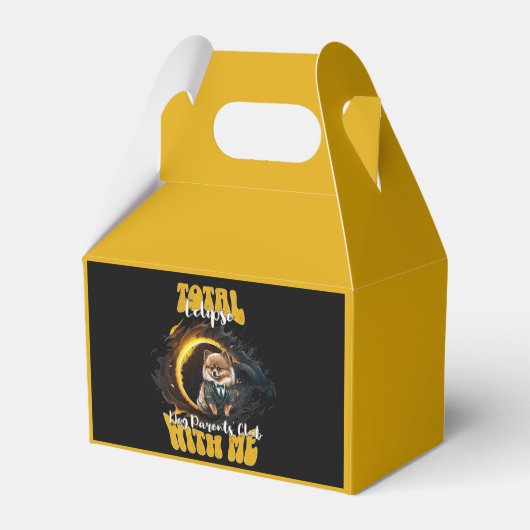 Datum für den Verein "Totaler Eclipse Hund" Geschenkschachtel (Vorderseite)