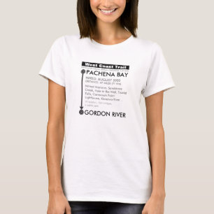 Datum hinzufügen: Westküstenweg T-Shirt
