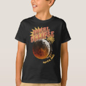 Datum individuell einstellbar Total Eclipse Modern T-Shirt (Vorderseite)