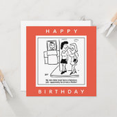 Datum ist das Fahren eines Cartoon der Straßenwalz Karte (Vorderseite/Rückseite Beispiel)