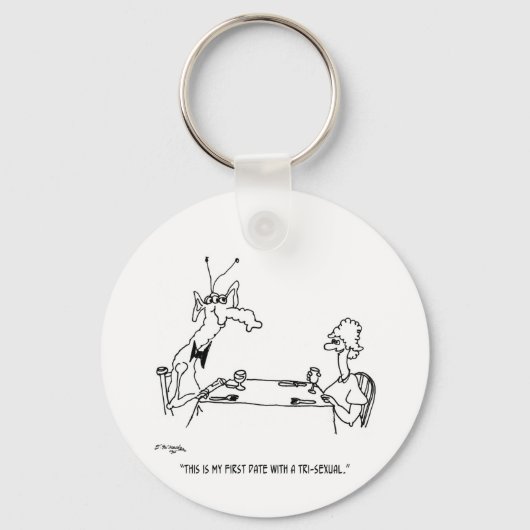 Datum mit trisexuellem schlüsselanhänger (Vorderseite)