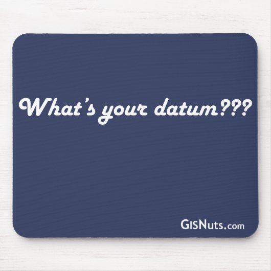 Datum Mousepad (Vorne)