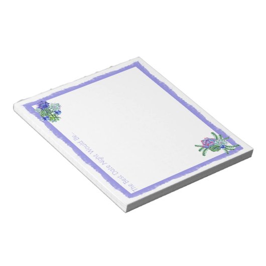 Datum Nacht Ideennotiz Pad Notizblock (angewinkelt)