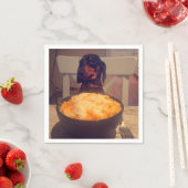 Datum Nacht Serviette (Beispiel)