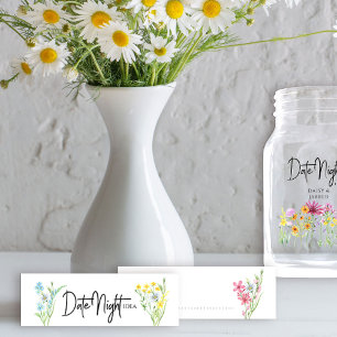 Datum Night Idea Wildflower Meadow Pastel Floral