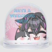 Datum Offizieller Catboy Schneekugeln (Rückseite)