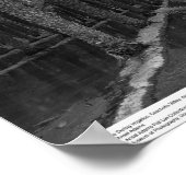 Datum Palm Grove während der Bewässerung, 1966 Poster (Ecke)