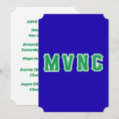 Datum speichern Alumni Absolventen Save The Date (Vorne/Hinten)