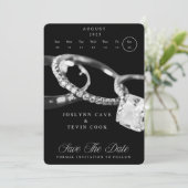 Datum speichern - Kalender markieren Save The Date (Stehend Vorderseite)