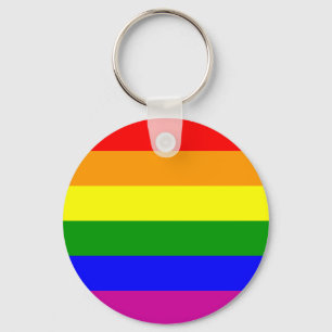 Datum speichern/Regenbogenhochzeit/ Schwulenstolz Schlüsselanhänger