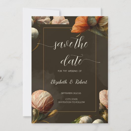 Datum speichern save the date (Vorderseite)