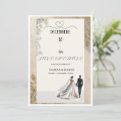 Datum Speichern Save The Date (Stehend Vorderseite)