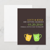 Datum speichern save the date (Vorne/Hinten)