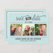 Datum "THE" - Save the Date Karte (Vorne/Hinten)