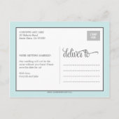 Datum "THE" - Save the Date Karte (Rückseite)