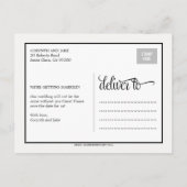 Datum "THE" - Save the Date Karte (Rückseite)