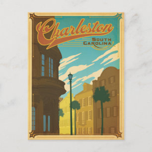 Datum vormerken Charleston, SC Ankündigungspostkarte