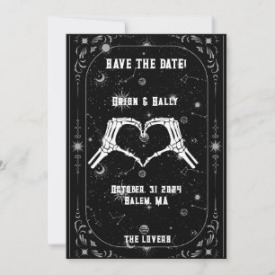 Datum vormerken Die Liebenden Tarotkarte Save The Date