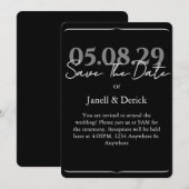 Datum vormerken einladung (Vorne/Hinten)