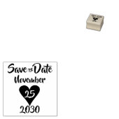Datum vormerken gummistempel (Stempel)