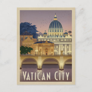 Datum vormerken Italien, Rom - Vatikanstadt Ankündigungspostkarte