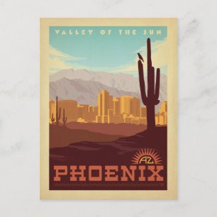 Datum vormerken Phoenix, AZ Ankündigungspostkarte