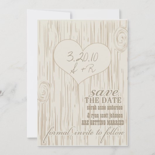 Datum vormerken save the date (Vorderseite)