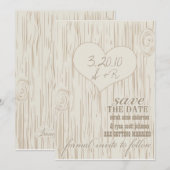 Datum vormerken save the date (Vorne/Hinten)