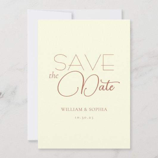 Datum vormerken save the date (Vorderseite)
