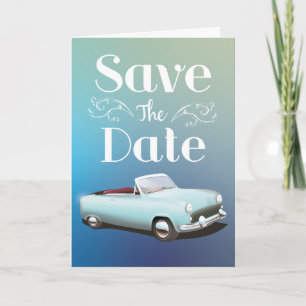 Datum vormerken Vintage Oldtimer