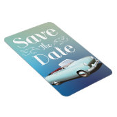 Datum vormerken Vintage Oldtimer Magnet (Rechte Seite)
