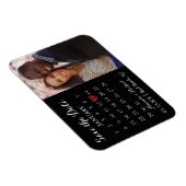 Datumsanzeige - Foto-Kalender speichern Magnet (Rechte Seite)